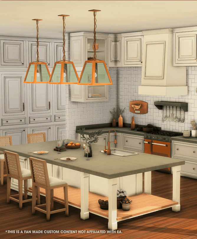 Скриншот мода Кухня Kesler Farm Kitchen